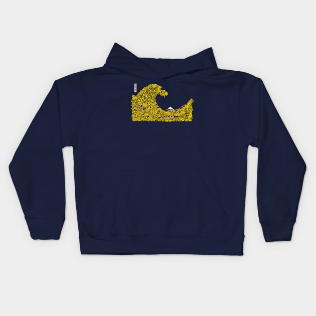 OKIBANANAURA Kids Hoodie by RK58